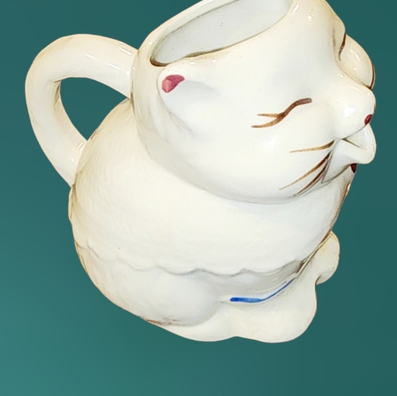 Vintage Anthropomorphic Shawnee USA Patented Puss 'n Boots Kitty Cat Creamer - Picture 4 of 7